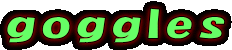 goggles